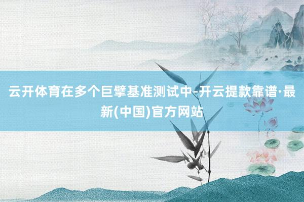 云开体育在多个巨擘基准测试中-开云提款靠谱·最新(中国)官方网站